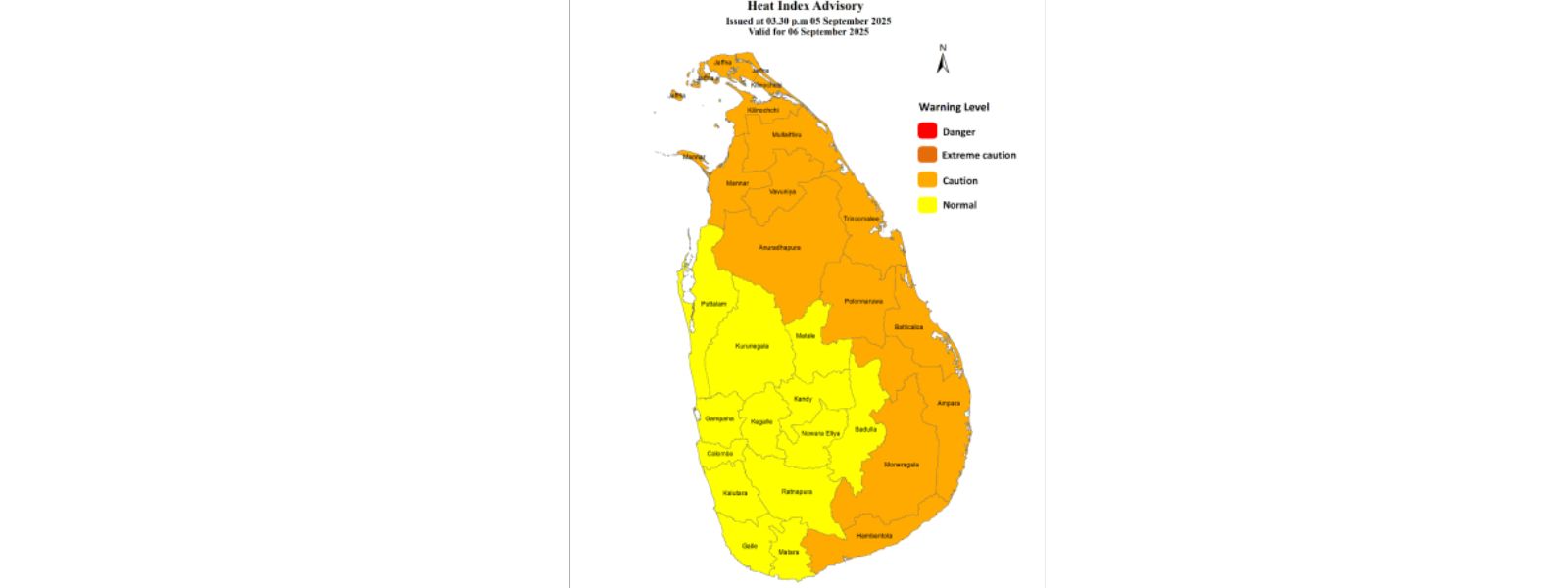 Heat Index Reaches ‘Caution Level’